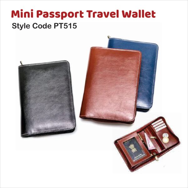 Mini Passport Travel Wallet PT515