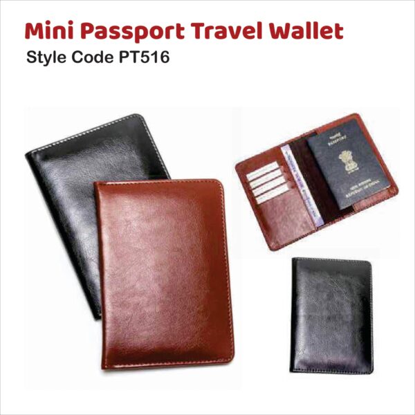 Mini Passport Travel Wallet PT516